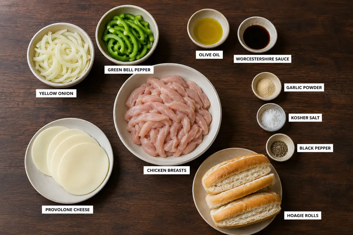 Cheesy Chicken Philly Cheese Steaks for Busy Weeknights