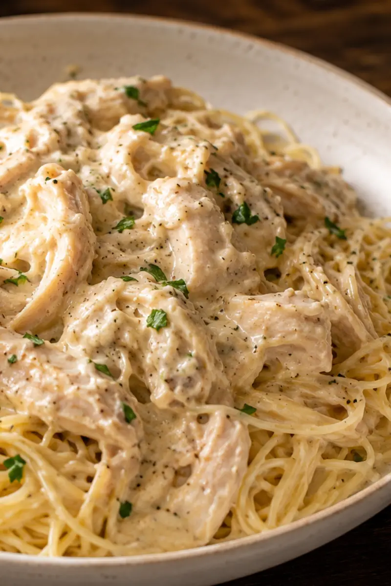 Creamy Crock Pot Angel Chicken for Busy Weeknights