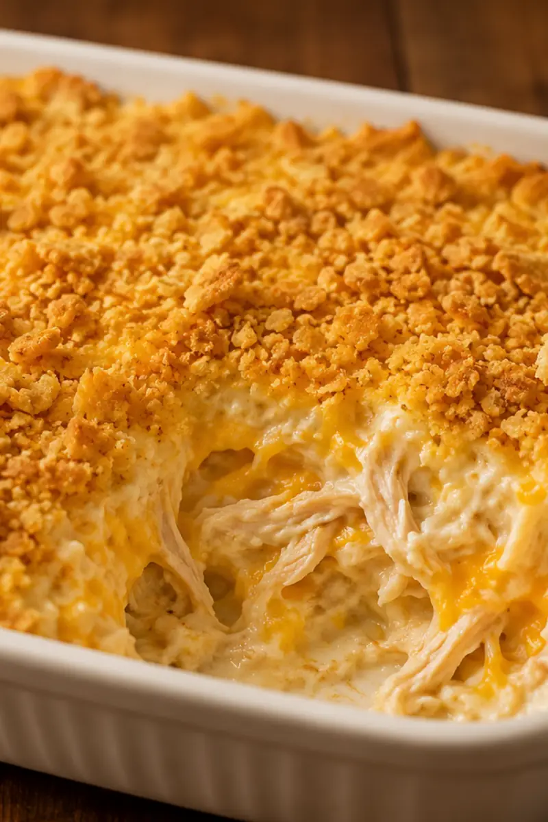 Cheesy Dolly Parton’s 5 Ingredient Casserole for Easy Dinners