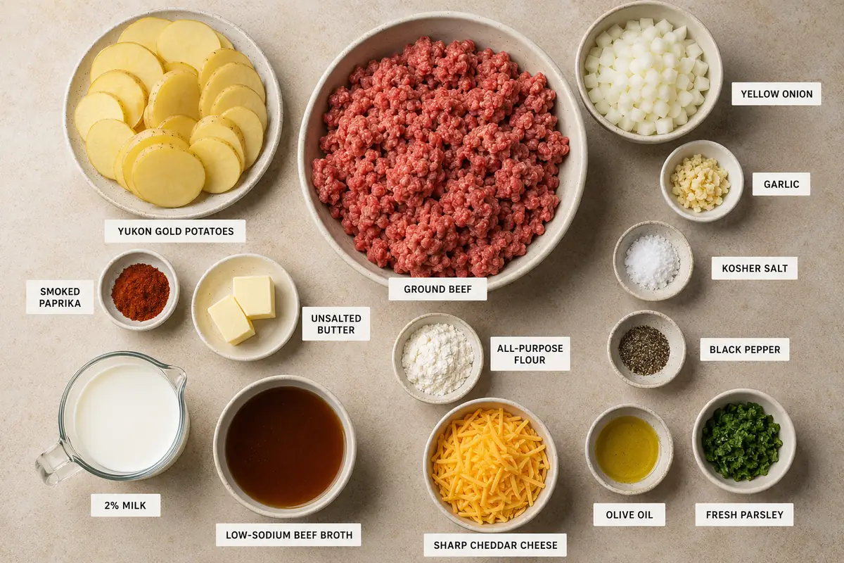 Cheesy Hobo Casserole with Ground Beef for Easy Dinners