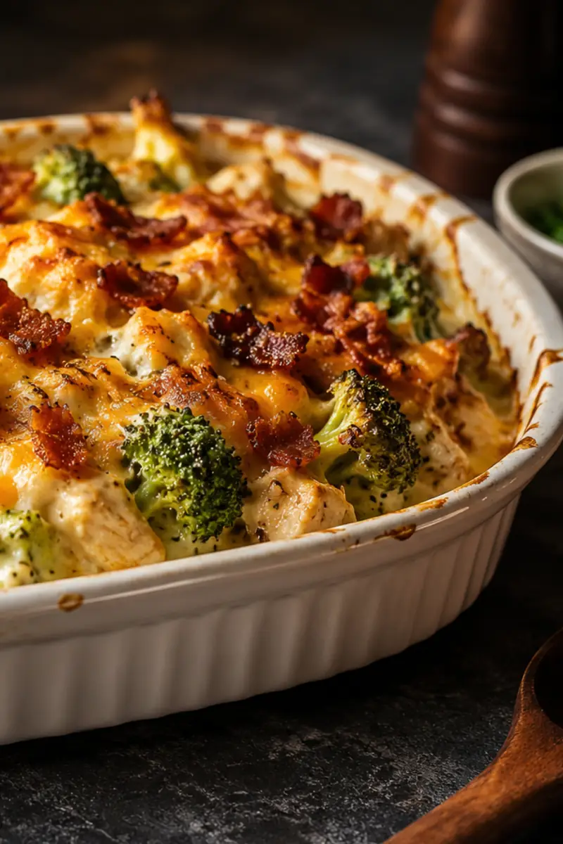 Cheesy Low Carb Chicken Casserole for Busy Weeknights