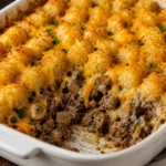 Cheesy Tater Tot Casserole with Ground Beef: Weeknight Win Cheesy Tater Tot Casserole With Ground Beef: Weeknight Win With Golden Tots
