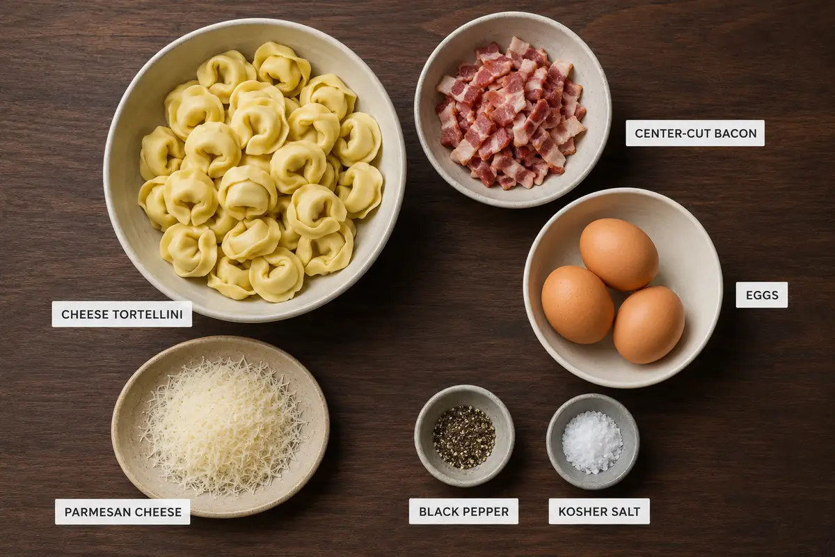 Creamy Tortellini Carbonara for Busy Weeknights