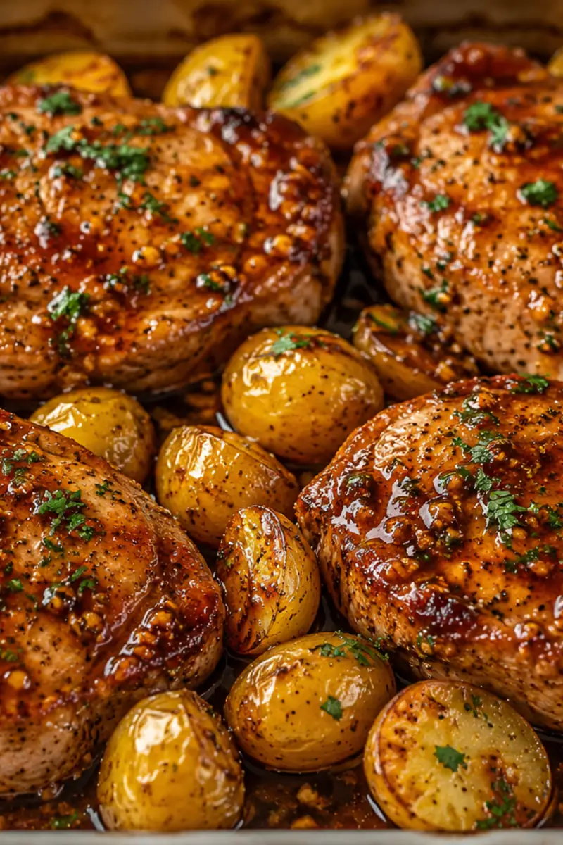 Baked Pork Chops Potatoes: The Ultimate One Pan Weeknight Wonder
