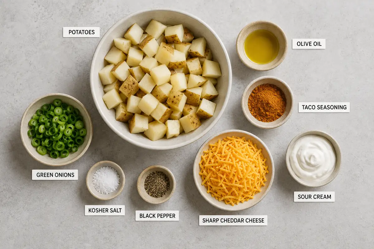 Cheesy Taco Potatoes for Easy Dinners