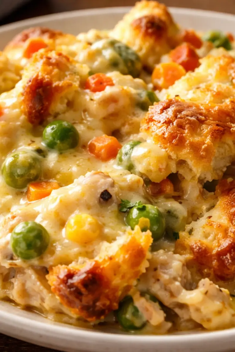 Chicken Cobbler Casserole: The Viral Comfort Food Your Family Needs