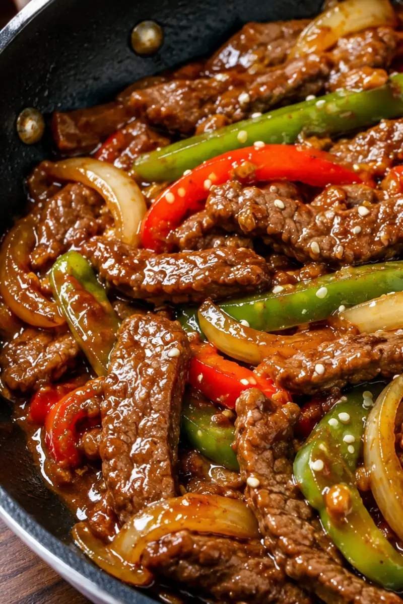 Saucy Chinese Pepper Steak for Easy Dinners