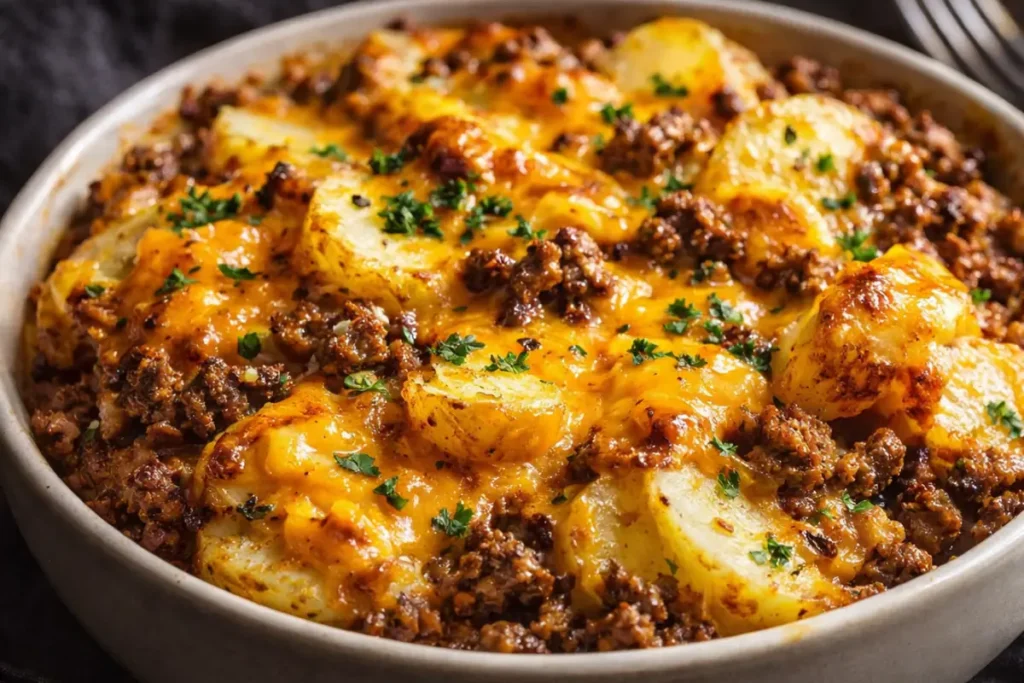 Hobo Ground Beef Casserole: The Ultimate One Pan Family Comfort Meal With