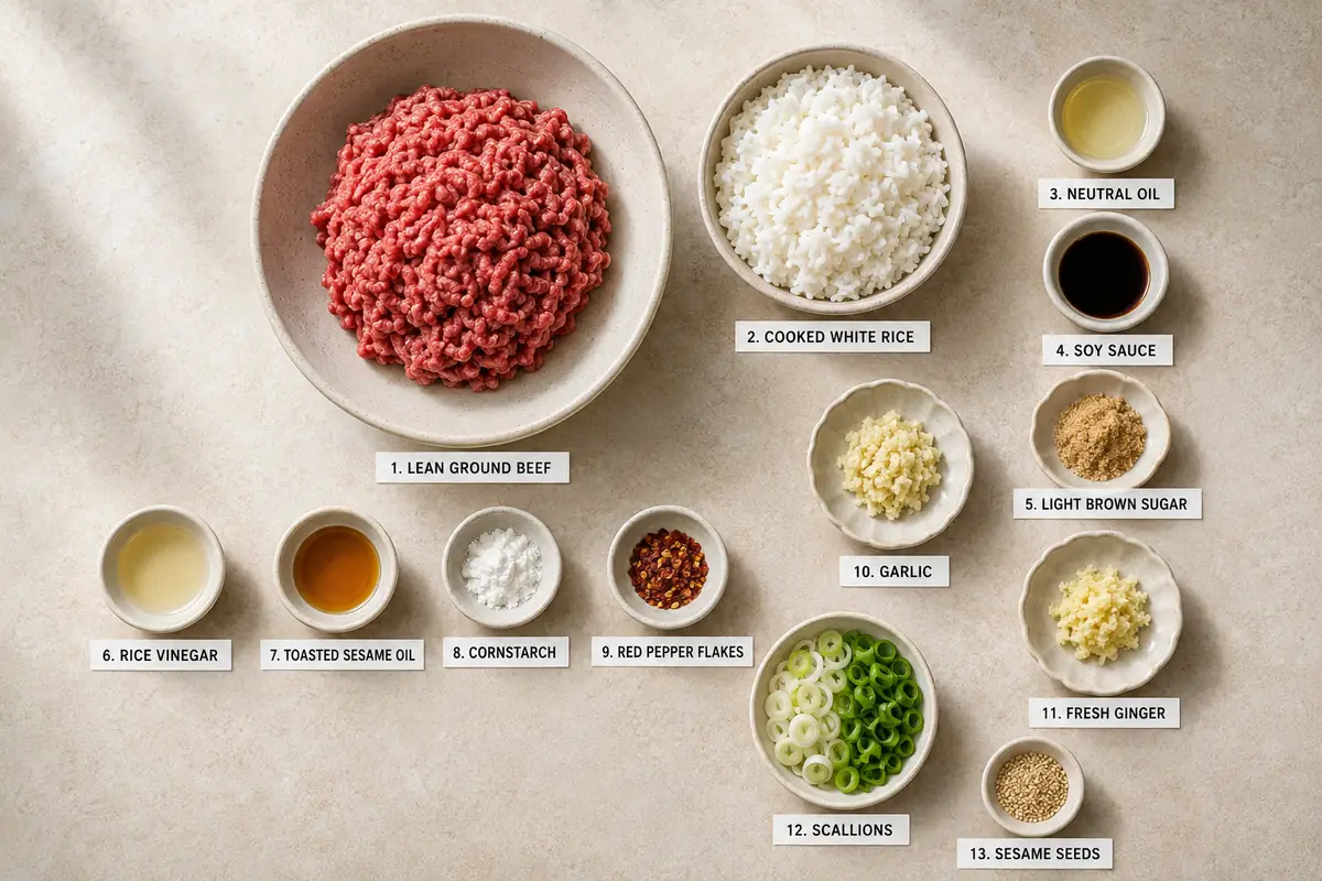 Korean Ground Beef Bowl: The Ultimate 25 Minute Weeknight Dinner